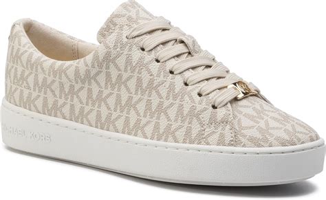 michael michael kors keaton side-striped lace up sneakers|Michael Kors keaton lace up.